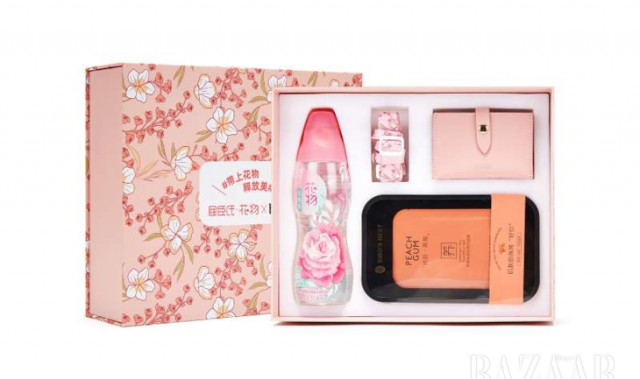 I.T 集团旗下b+ab女装品牌联名屈臣氏花物推出限定礼盒