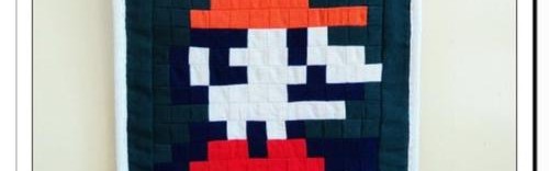 马赛克女王拼布被