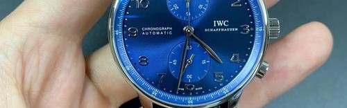 演绎新经典深海之蓝 先锋之冕，IWC万国表以蓝色葡萄牙系列腕表