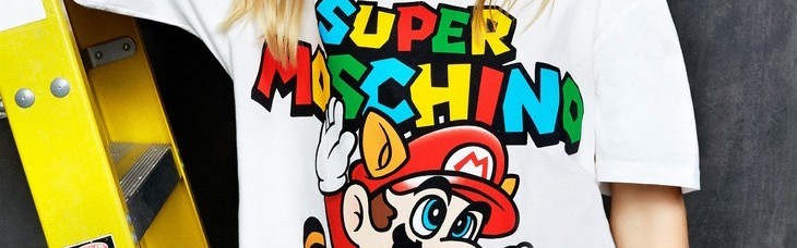 Moschino搞怪不停!这次换马里奥来当主角!