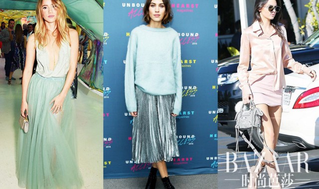 2016的流行色，把春暖花开穿上身！