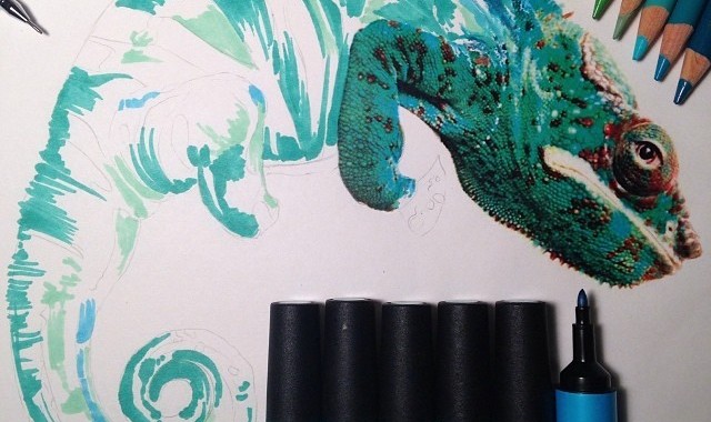 Karla Mialynne，让画出的作品能跃然纸上