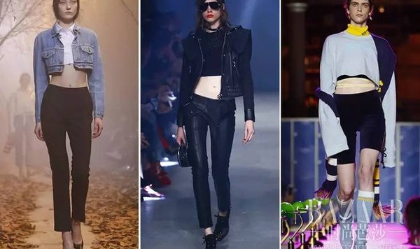 短夹克露腰显腿长还能瘦？你拼命藏缺点，还不如别人坦荡得又美又自信！