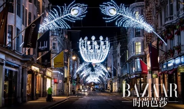 圣诞节的伦敦街道长啥样？