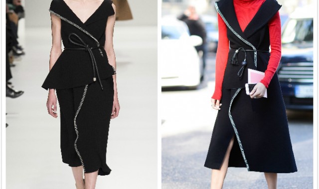 新穿法 ｜ 冷冷的秋季，她们都是这样把裙子穿美的！