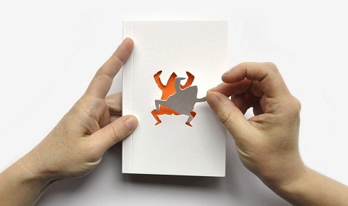 Zoo in my hand动物剪纸艺术书籍