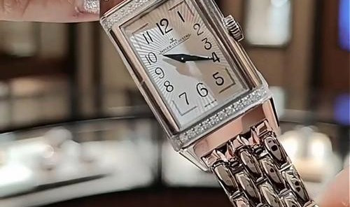 MG积家翻转女表，搭载瑞士cal.657石英机芯