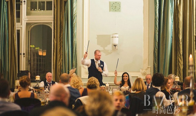 一场魔幻的哈利波特主题婚礼，见证浪漫奇特的爱情