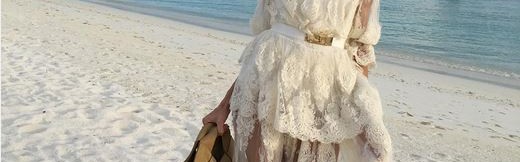 不想过冬,厌倦沉重~ 时髦女们都到海边度假去啦!