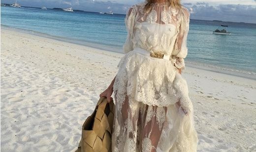 不想过冬,厌倦沉重~ 时髦女们都到海边度假去啦!