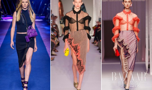 哎哟，你的下装都开衩了呀！早看穿着显腿长的小心机！