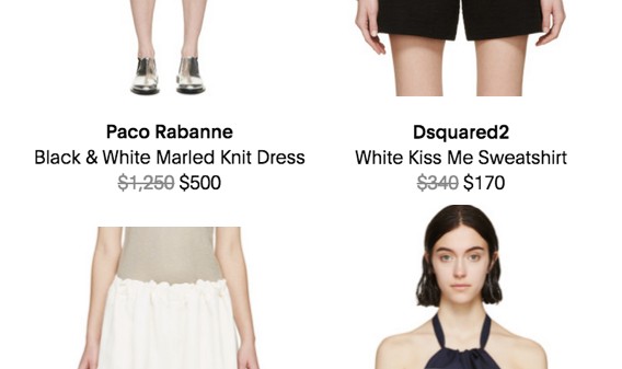 时装编辑最爱的超美大牌货都打折了!再不去抢就卖光了哦!