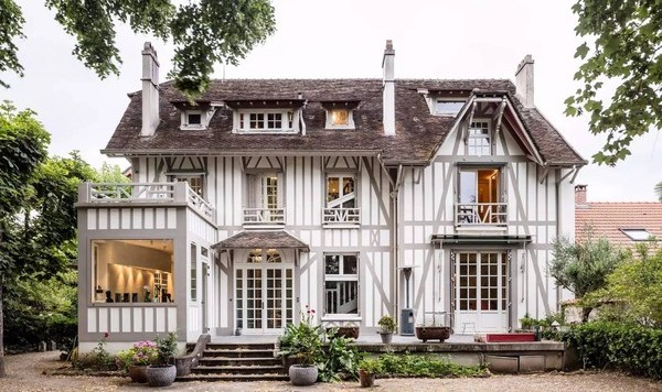 很法式、很乡村的老宅翻新