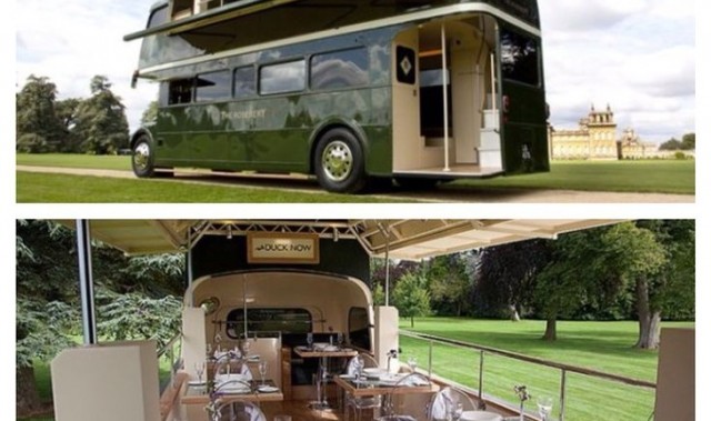 平常坐的巴士,也能变成小店或公寓?