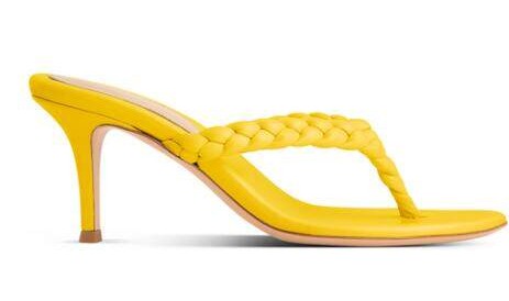 GIANVITO ROSSI推出夏日色调――编织鞋履系列