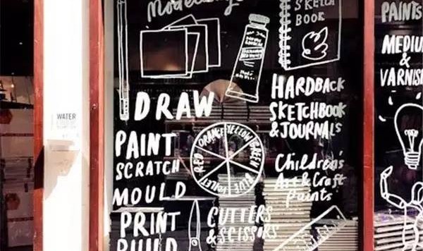 店铺橱窗这么画，回头率爆表！