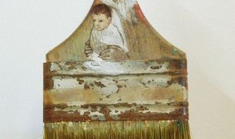 画笔用旧就扔了?看看别人家的旧画笔