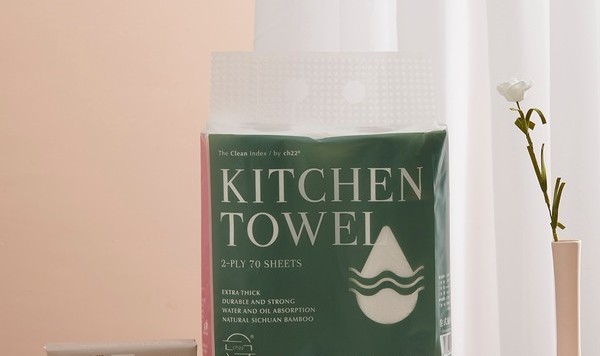 ch22纸品再升级 ，水溶卫生卷纸与有机竹浆厨房纸全新亮相 ，演绎品质生活新体验