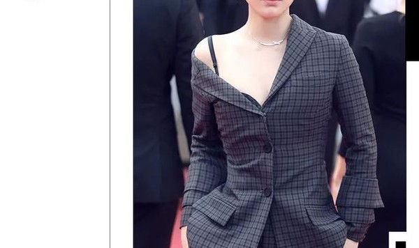 马思纯才是戛纳红毯上最“心机”的那一位！【每日星范】