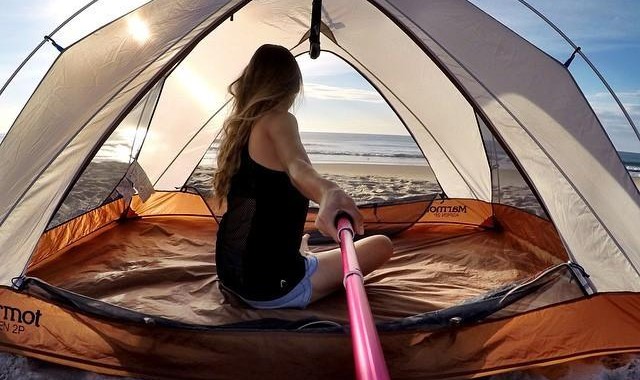 一个人野营一个人飞,这是个泡在户外的猛妹子