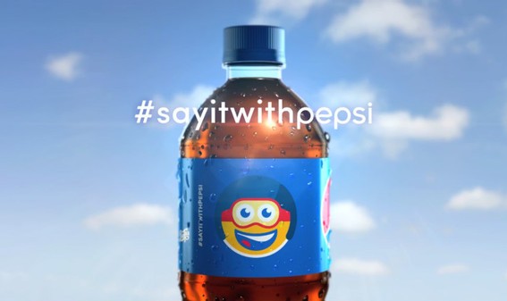 百事×emoji：你才不是没有故事的可乐瓶