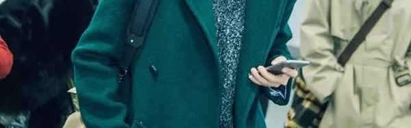 王鸥没有红唇,用墨绿大衣也能吸睛!