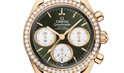 欧米茄超霸系列38毫米全金表款呈现雅致隽永美感