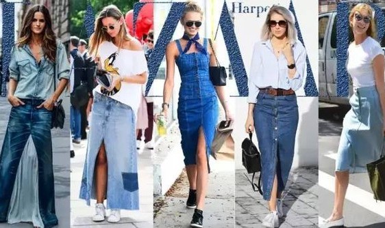 小姑娘，你穿牛仔裙的样子迷人的狠呐！