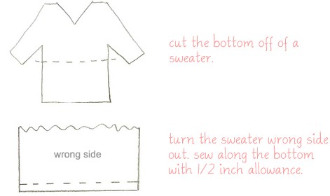 旧毛衣改造成小鸟手提包