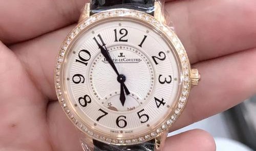 积家 约会系列Q3412405 18k玫瑰金镶钻腕表