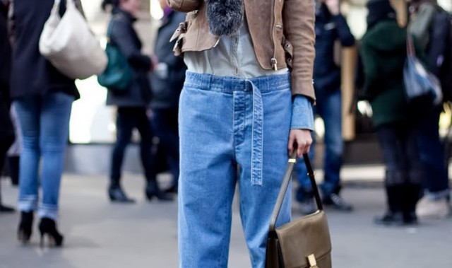 冬天还是要有条牛仔裤才时髦!