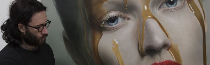 惊人的超写实画作，出自这位帅哥之手