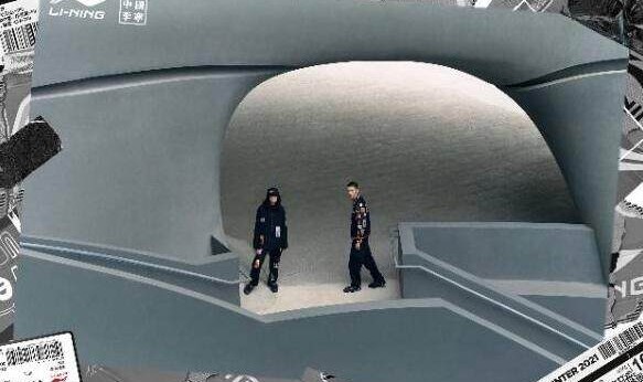 中国李宁2021秋冬系列全面上新 悟创吾意“stickers”视觉作品，重塑新浪潮