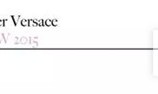 高订来了 ｜ Atelier Versace 2015秋冬，女强人恋爱原来会变成仙女！