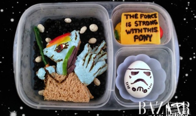 给孩子做个星球大战主题便当吧