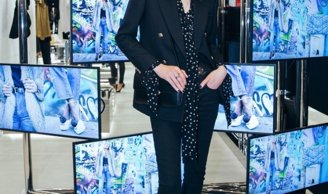 SAINT LAURENT圣罗兰上海IFC限时店开幕