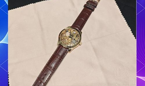 彰显极致精美与奢华，实物拍摄高端品质的腕表！