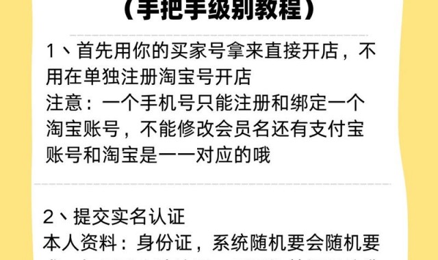 淘宝网店,如何在淘宝开店?