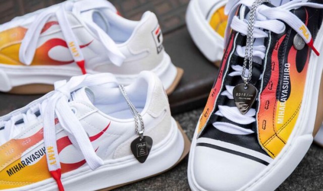 Maison MIHARA YASUHIRO x FILA FUSION FM-5 美学 FLAME 超限定推出