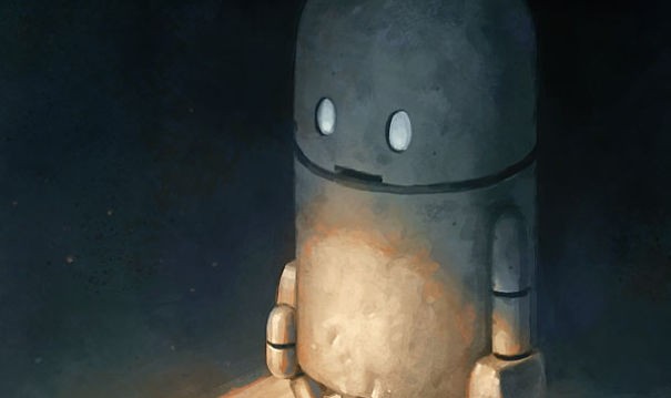 是时候更新一下手机壁纸了,换成可爱呆萌的robot怎么样?