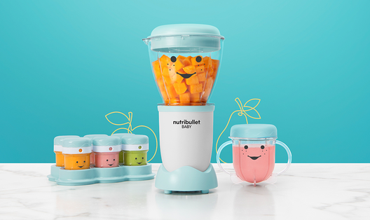 辅食新装备nutribullet BABY 宝妈省时好帮手 解锁带娃新姿势