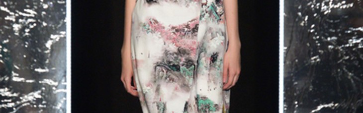 YINER音儿米兰时装周 ｜ 以年轻新优雅重塑中国山川艺术元素