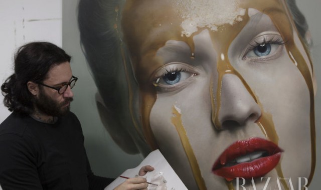 惊人的超写实画作，出自这位帅哥之手