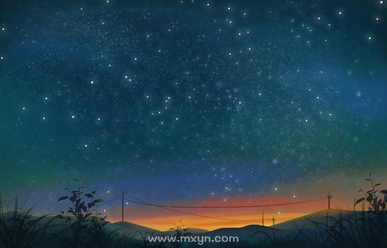梦见星星满天