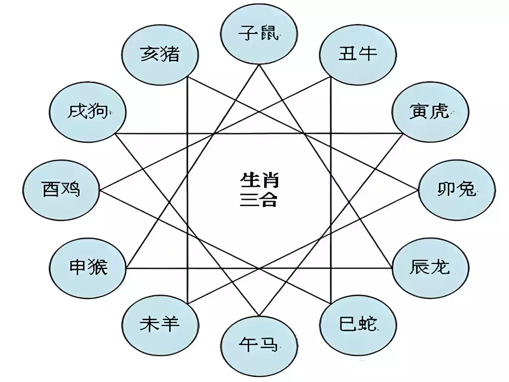 十二生肖相冲相克表一览