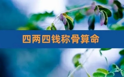 四两四钱称骨算命 四两四钱称骨歌