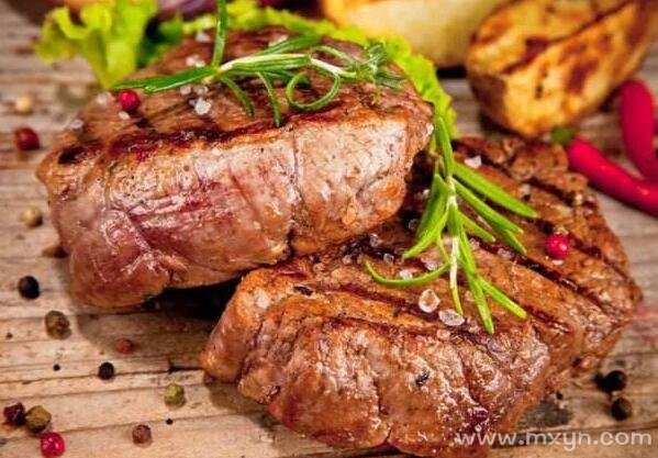 梦见肉