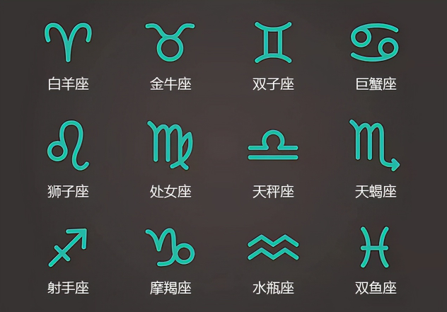 十二星座的符号及意义
