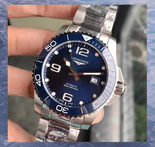 优雅碰撞,夏日现场 浪琴表发布全新康卡斯潜水系列间金腕表