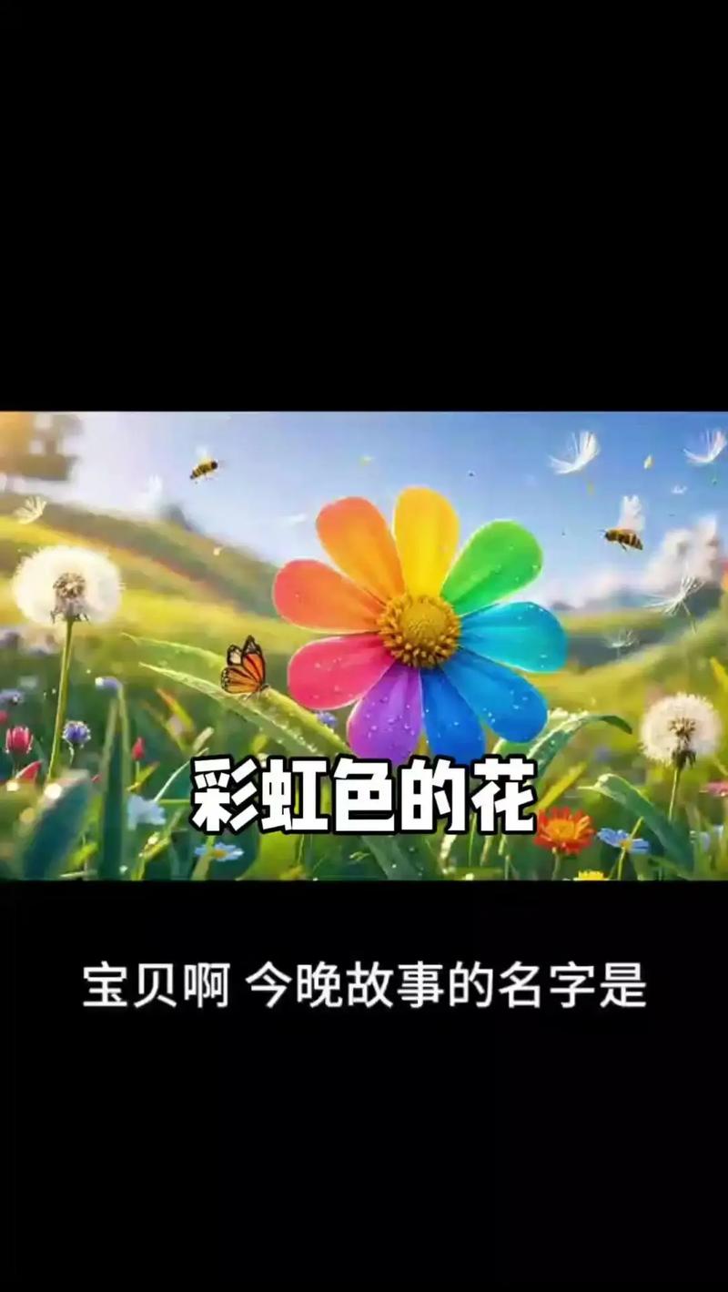 在童话的故事里，每个孩子都能遇见一道心灵彩虹